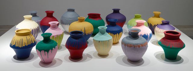 Ai Weiwei Colored Vases 2015 Artsy