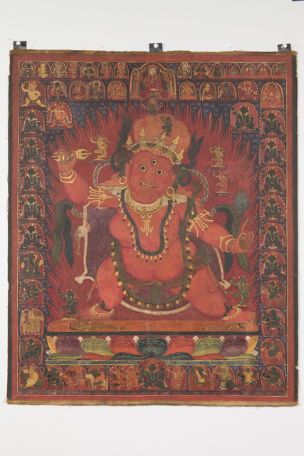 ‘ Guru Dragpo, a wrathful form of Padmasambhava’, 15th century, Rubin Museum of Art