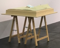 Ilya & Emilia Kabakov, ‘The Fallen Sky’, 2006, Sculpture, Modell / wood, acrylic, metal, Galerie Brigitte Schenk