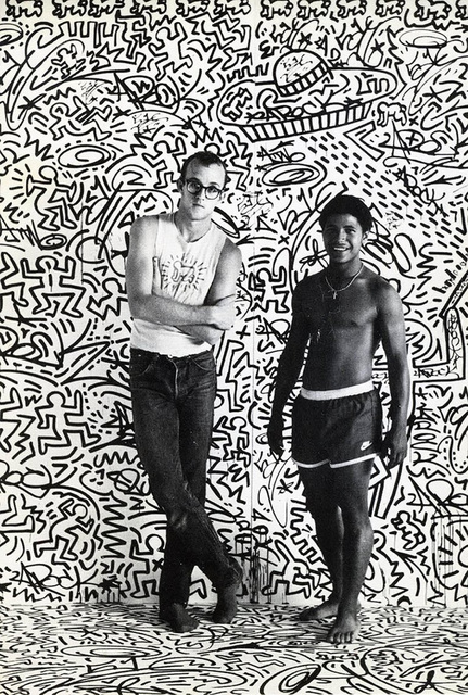 Keith Haring, ‘Keith Haring with LA2 (Tony Shafrazi announcement 1982)’, 1982, Lot 180