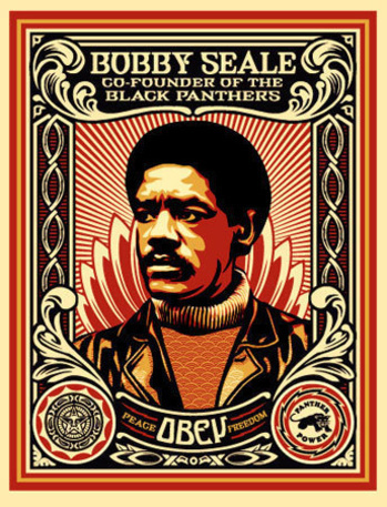 Shepard Fairey, ‘Bobby Seale Stamp’, 2004, KP Projects