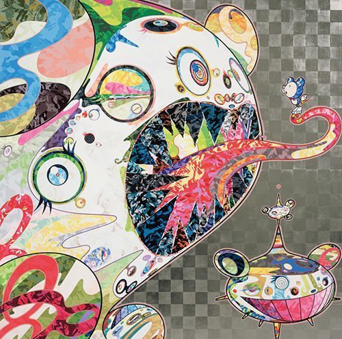 Takashi Murakami, ‘Homage to Francis Bacon (Study of George Dyer)’, 2017, Print, Offset print, Vogtle Contemporary
