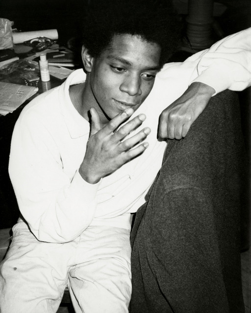 Andy Warhol, ‘Andy Warhol, Photograph of Jean-Michel Basquiat circa 1984’, ca. 1984, Hedges Projects