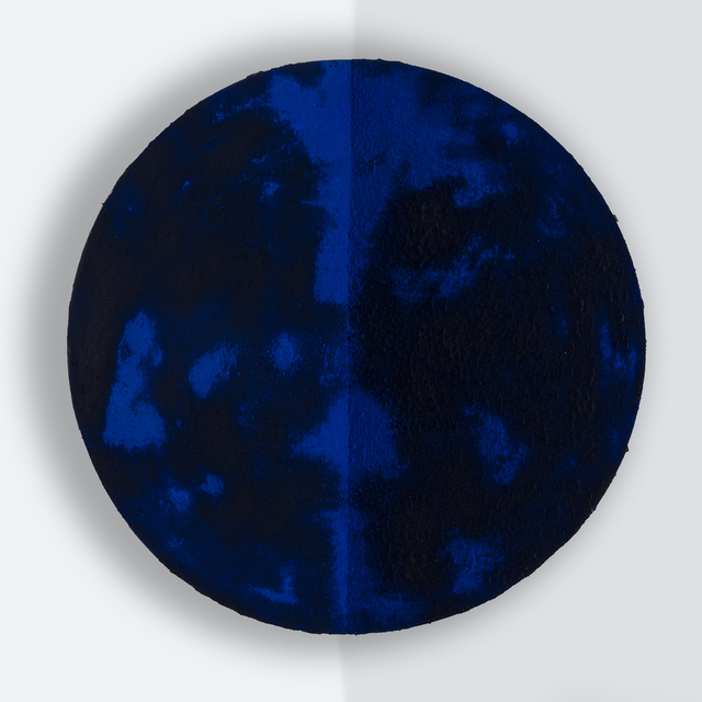 Expanded Metal Pigment Corner Painting