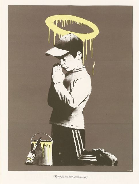 Banksy, ‘Forgive Us Our Trespassing’, 2010, Sworders