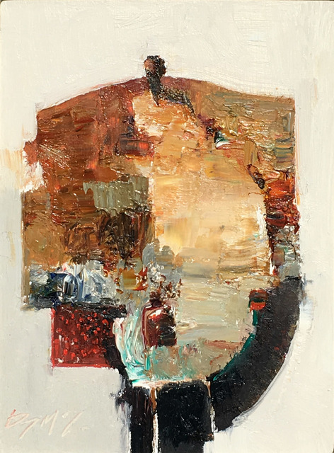 Danny McCaw, ‘Repose’, 2018, Painting, Oil on panel (15" x 13" framed), Sue Greenwood Fine Art