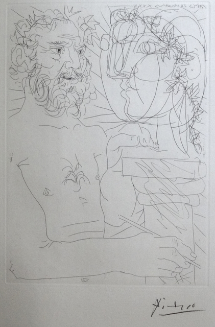 Pablo Picasso, ‘Vieux Sculpteur au Travail II’, 1933, Long-Sharp Gallery