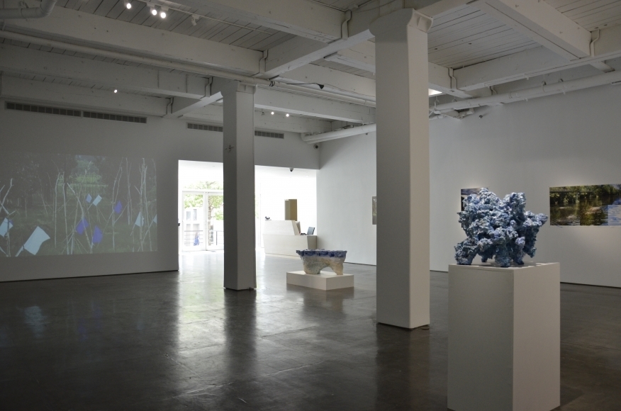 Install view of 'Borrowing an Easterly Wind'. Install view of 'Borrowing an Easterly Wind'.