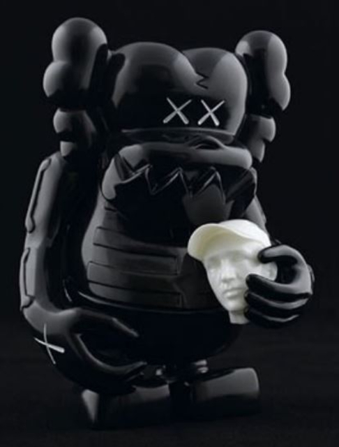 KAWS, ‘KAWS X BOUNTY HUNTER SKULL KUN BLACK’, 2006, Marcel Katz Art