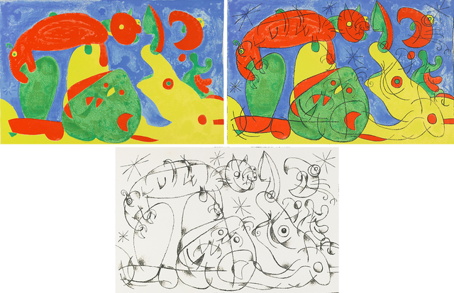 Joan Miró, ‘Suites pour Ubu Roi’, 1966, Rago/Wright