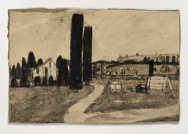 James Castle, ‘Untitled (Landscape)’, n.d., Fleisher/Ollman