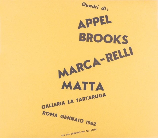 Various Artists, ‘Matta- Group exhibition’, 1962, Finarte