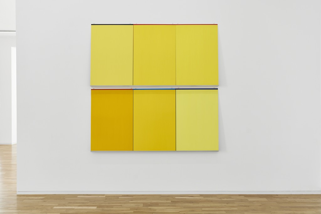 Imi Knoebel. Tafelbilder, exhibition view, Jahn und Jahn, 2019, © VG Bild-Kunst, Bonn, 2019 Imi Knoebel. Tafelbilder, exhibition view, Jahn und Jahn, 2019, © VG Bild-Kunst, Bonn, 2019