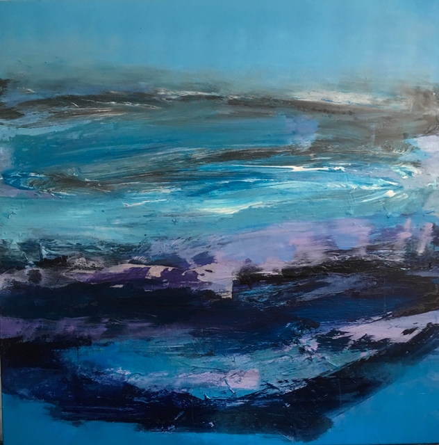Deborah Lanyon, ‘Lake Windermere’, 2017, Painting, Acrylic on stretched canvas, Joanna Bryant & Julian Page