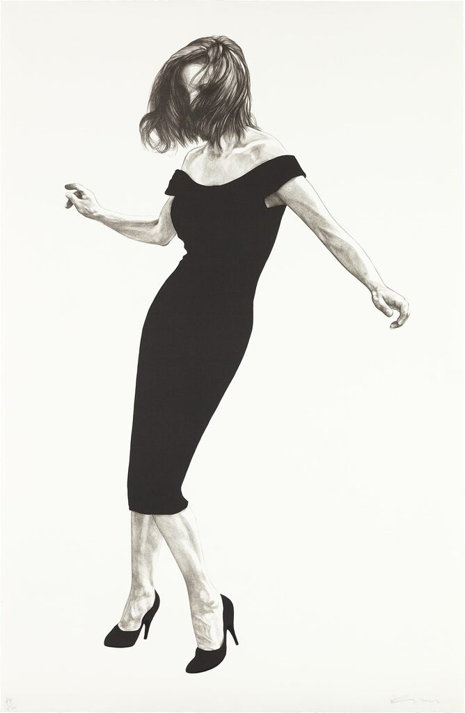 Robert Longo - Gretchen, from Men in the Cities