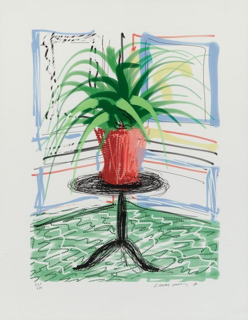 David Hockney - iPad drawing 'Untitled, 468'