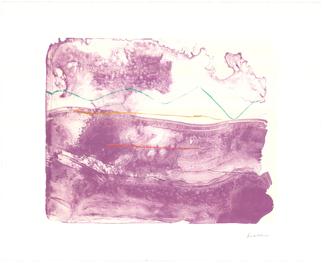Helen Frankenthaler, ‘Lilac Sweep’, 2006, Universal Limited Art Editions