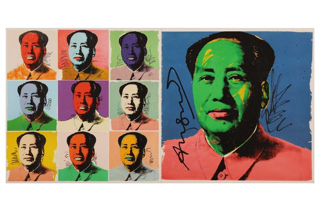 Andy Warhol, ‘Mao - Signed invitation’, 1972, Print, Colour lithograph, Chiswick Auctions
