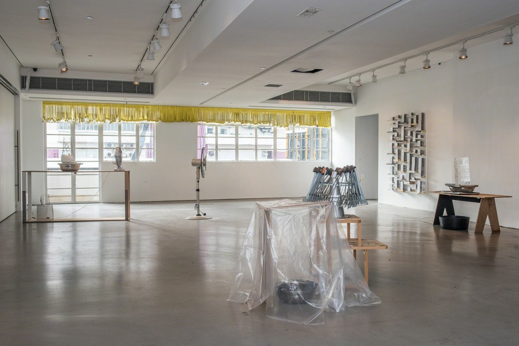 Installation view of "Days push off into nights" at Spring Workshop, 2015. Photo: Kitmin Lee Installation view of "Days push off into nights" at Spring Workshop, 2015. Photo: Kitmin Lee