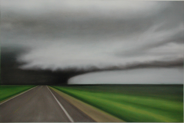 MB Boissonnault, ‘Storm Road ’, 2005, Painting, Oil on synthetic canvas, Wallspace