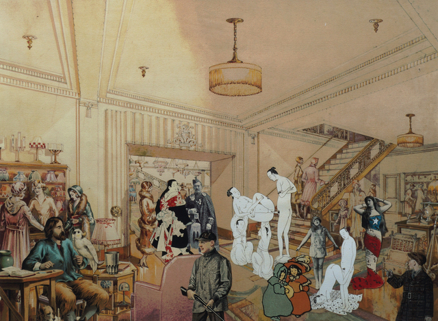 Peter Blake, ‘Demonstrations in a Department Store I’, 1998, Roseberys