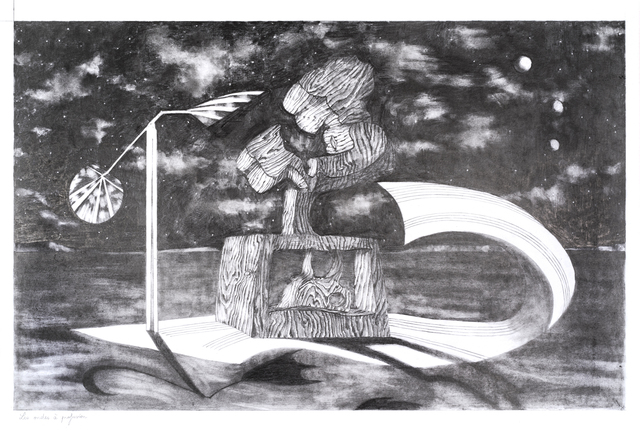 Audrey Matt Aubert, ‘Les ondes à profusion’, 2020, Drawing, Collage or other Work on Paper, Graphite on paper, Isabelle Gounod