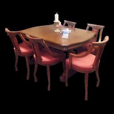 Mid Century Modern Antique Dining Table And Chairs 1950 S Available For Sale Artsy