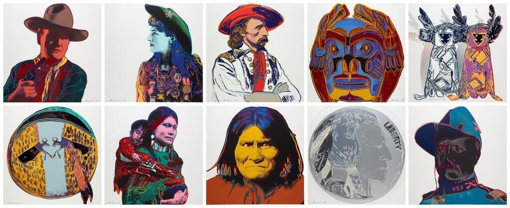 Andy Warhol - Cowboys and Indians (Feldman & Schellmann II.377-386)