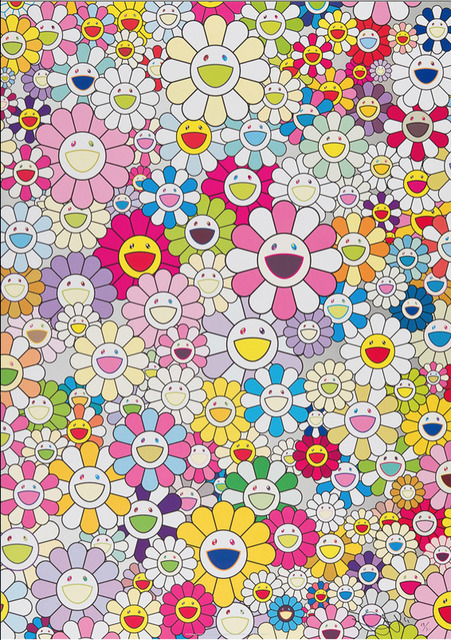 Takashi Murakami, ‘An hommage to Yves Klein Multicolor A’, Print, Kunsthuis Amsterdam