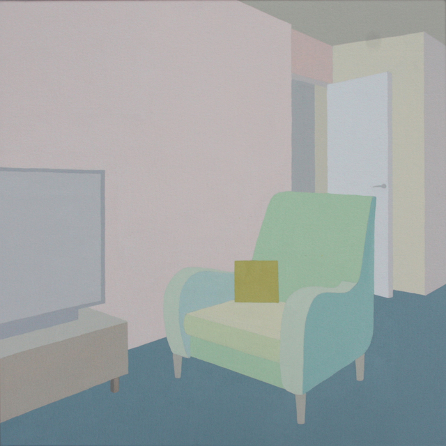 Zsofia Schweger, ‘Bow, London #2’, 2017, Painting, Acrylic on canvas, Sapar Contemporary
