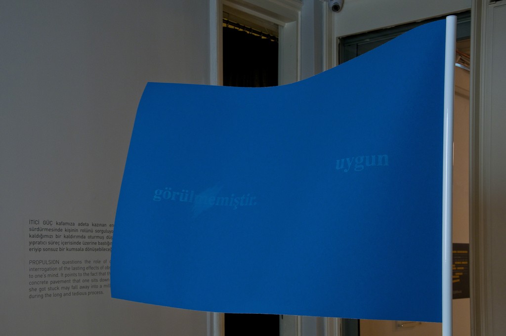 "Uygun Görülmemiştir / Not Approved", 2014, Sandpaper, 100x70 cm, Ed. 5+2 A.P. "Uygun Görülmemiştir / Not Approved", 2014, Sandpaper, 100x70 cm, Ed. 5+2 A.P.