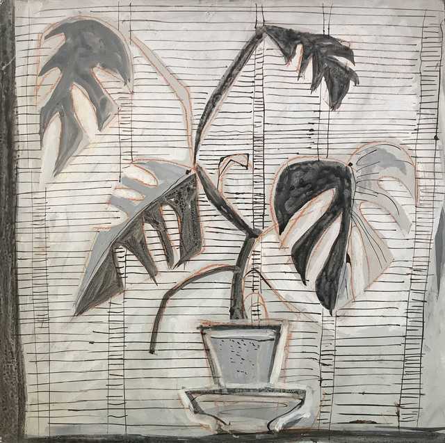 John Craxton, ‘Still Life’, ca. 1960, Painting, Gouache, ink and crayon on board, Osborne Samuel