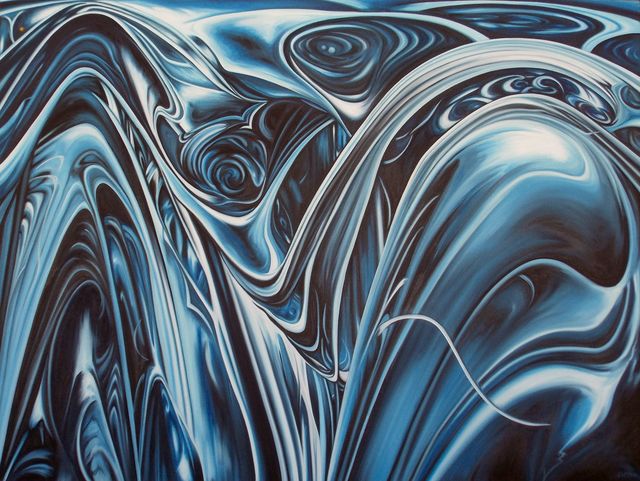 Evie Zimmer, ‘Blue Symphony’, 2015, Alessandro Berni Gallery