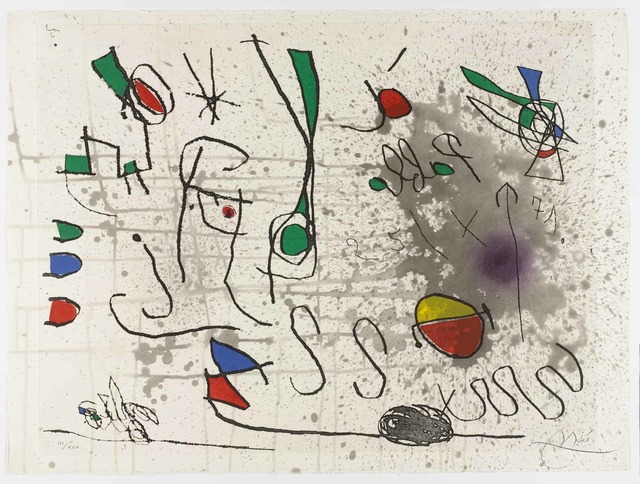 Joan Miró, ‘Untitled (Homage to Picasso)’, 1972, Abbozzo Gallery