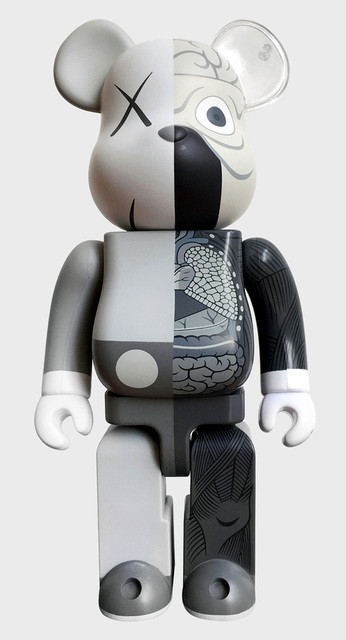 KAWS, ‘KAWS Grey Dissected Bearbrick 400% Companion (KAWS dissected companion)’, 2010, Lot 180