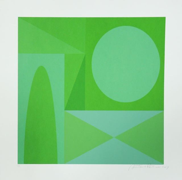Antonio Peticov, ‘Green4’, 2019, Ligia Testa Espaço de Arte