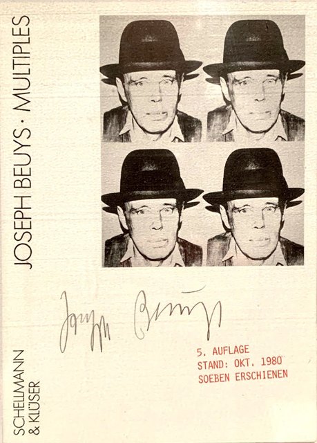 Joseph Beuys, ‘Postkarte’, 1980, Print, Offset on paper, Odalys