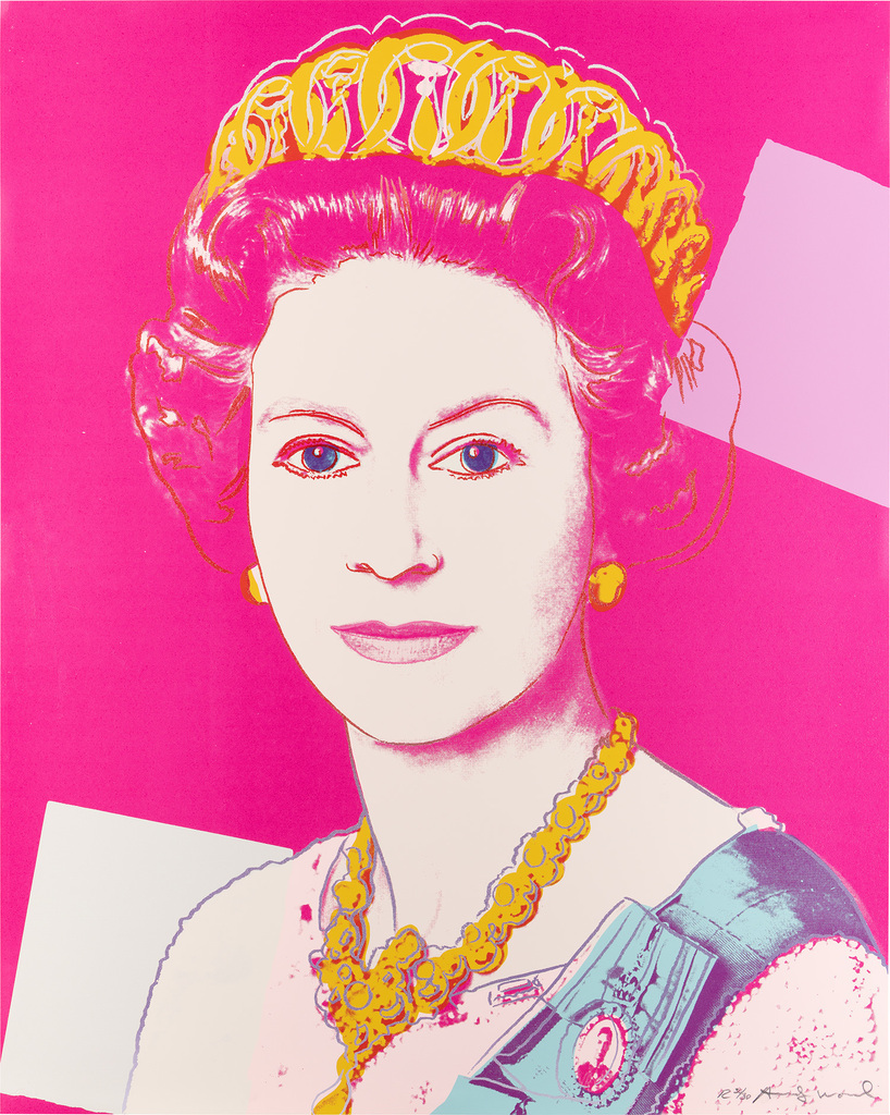 Andy Warhol - Queen Elizabeth II of the United Kingdom, from Reigning Queens (Royal Edition) (F. & S. 336A)
