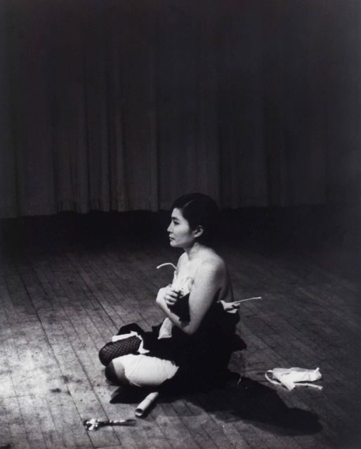 Yoko Ono Cut Piece 1964 Artsy