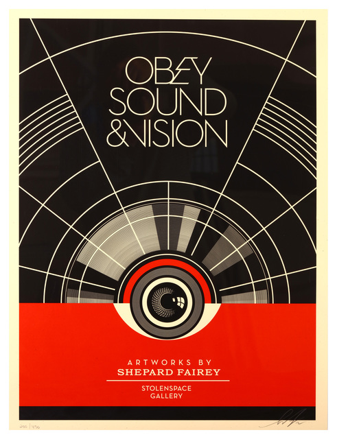 Shepard Fairey, ‘Obey Sound & Vision’, 2012, Chiswick Auctions