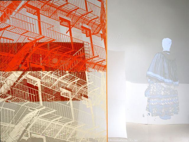 Robert Rauschenberg, ‘Seminole Host/ ROCI USA (Wax Fire Works)’, 1990, McClain Gallery