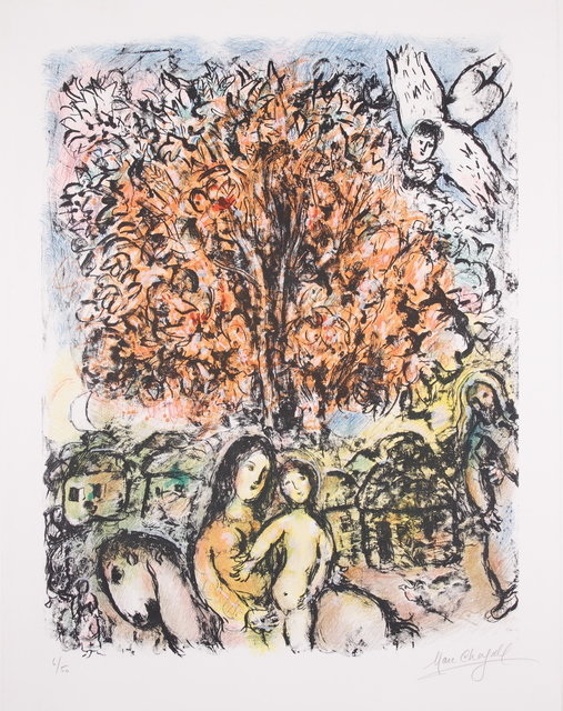 Marc Chagall, ‘La Sainte Famille’, 1970, Print, Lithograph, Van der Vorst- Art