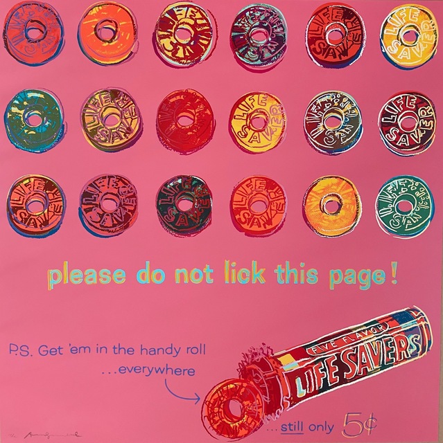 Andy Warhol, ‘Lifesavers F&S II.353’, 1985, Print, Screenprint in colors on Lenox Museum Board, Fine Art Mia