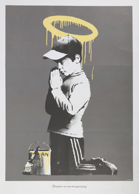Banksy, ‘Forgive Us Our Trespassing’, 2010, Chiswick Auctions