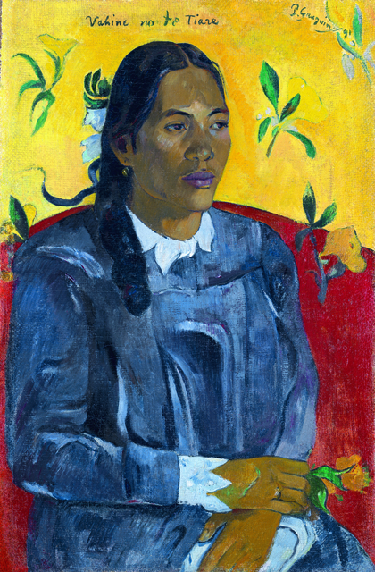 Paul Gauguin, ‘Tahitian Woman with a Flower’, 1891, de Young Museum
