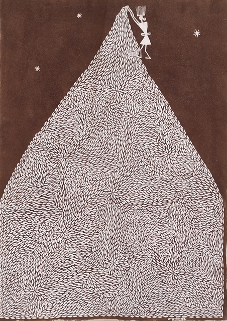Balu Jivya Mashe, ‘Untitled’, 2019, Painting, Acrylic on Canvas, Arushi Arts