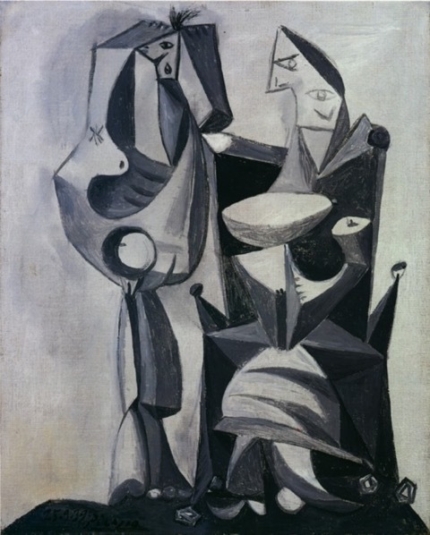 Pablo Picasso, ‘Nu debout et femme assise’, 1939, Mirat