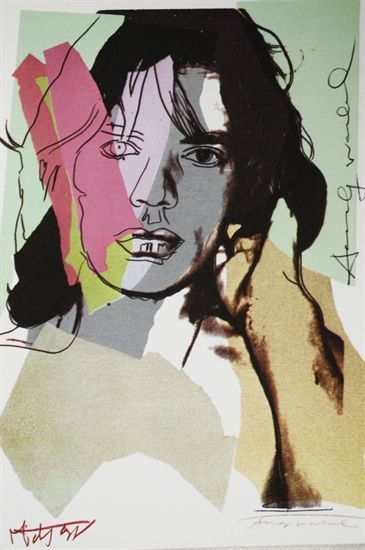 Andy Warhol, ‘Mick Jagger (F. & S. II.140)’, 1975, Print, Screenprint, Nikola Rukaj Gallery