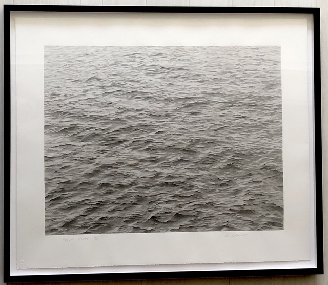 Vija Celmins, ‘Ocean Surface’, 2006, Print, Screenprint on BFK Rives Textured Rag paper, Adam Biesk Inc.