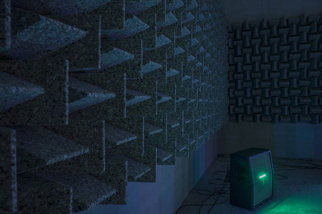 Installation view of Haroon Mirza: A C I D G E S T, Pérez Art Museum Miami, 2017. Photo by Oriol Tarridas. Installation view of Haroon Mirza: A C I D G E S T, Pérez Art Museum Miami, 2017. Photo by Oriol Tarridas.